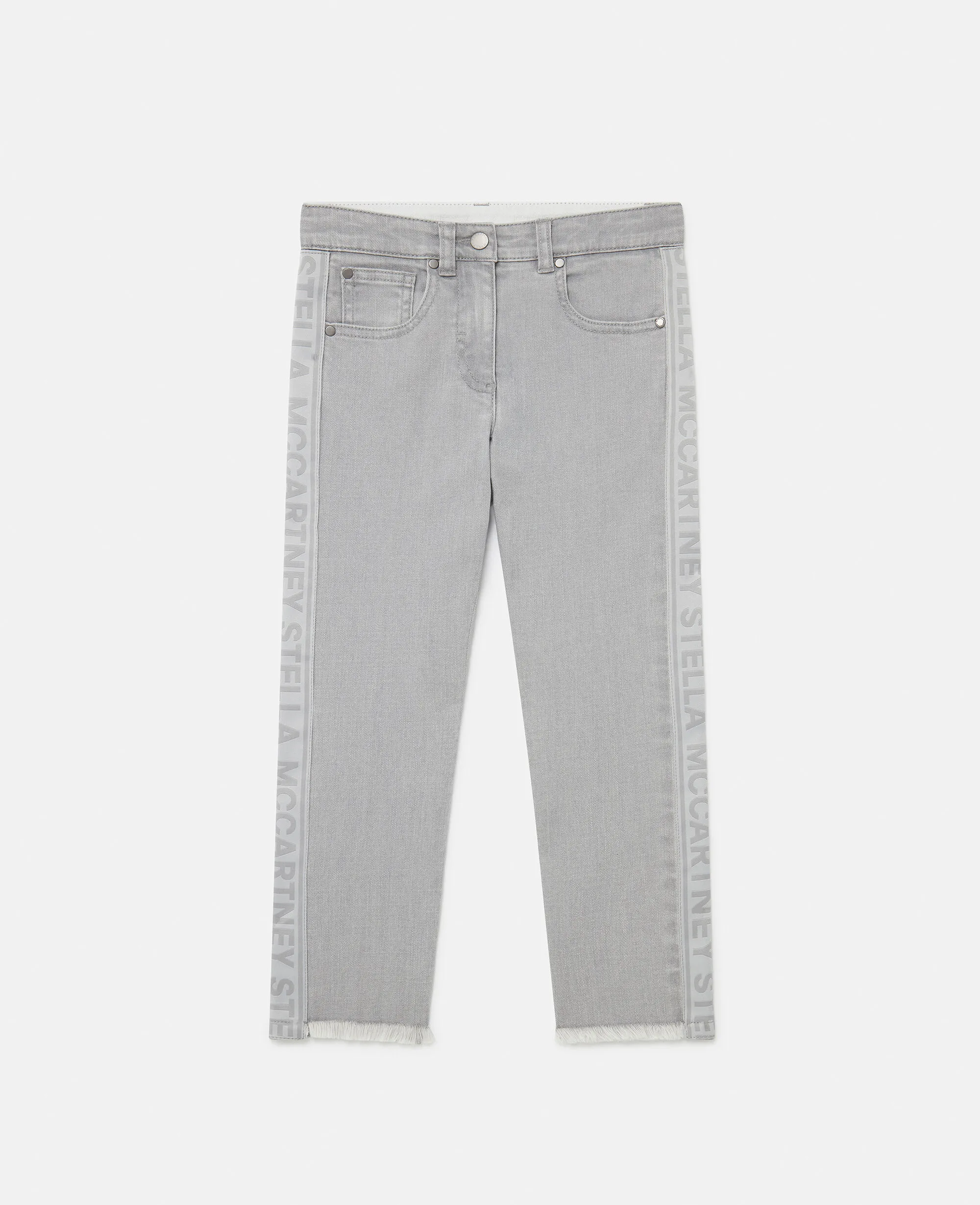 Branded Panel Denim Jeans