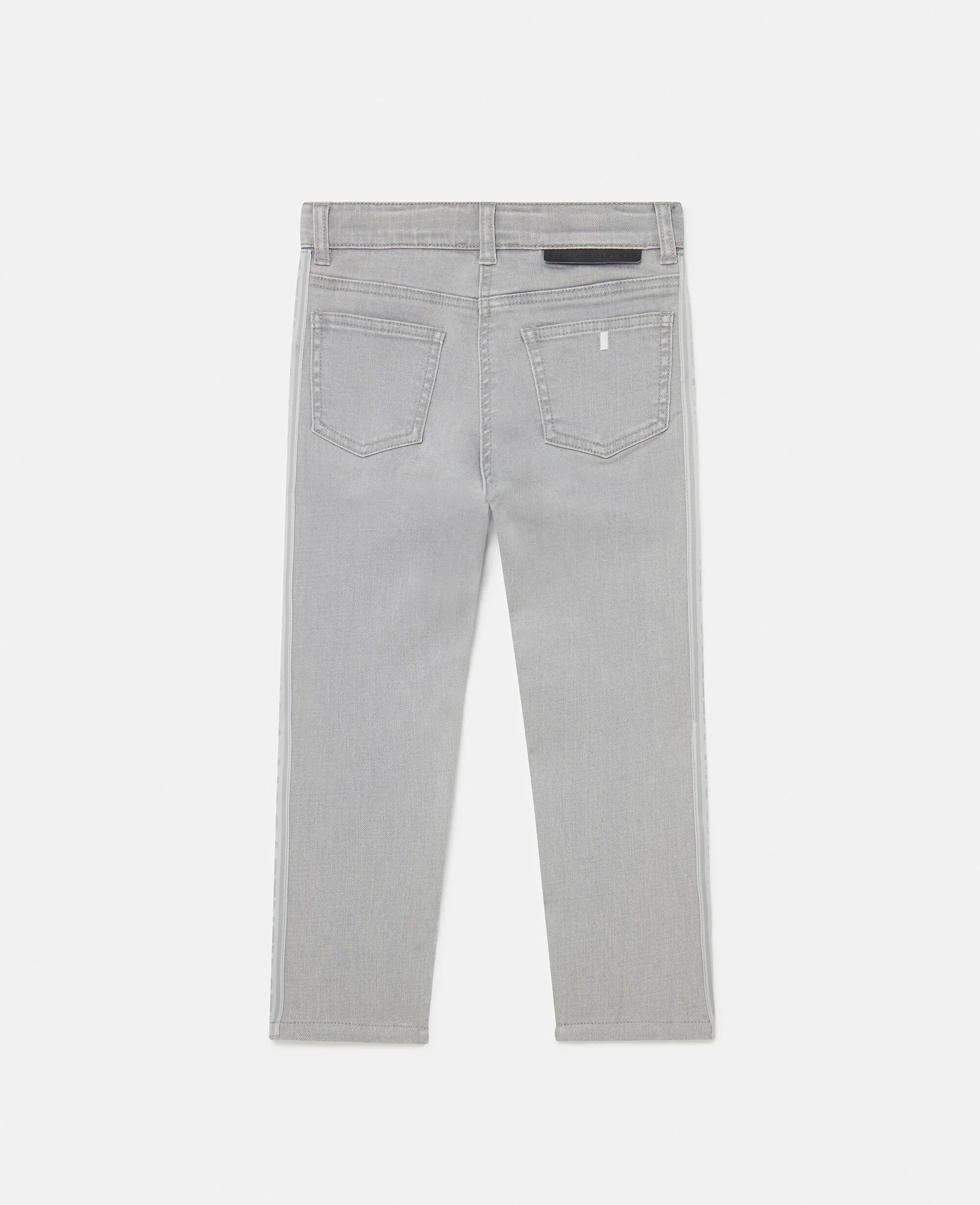 Branded Panel Denim Jeans