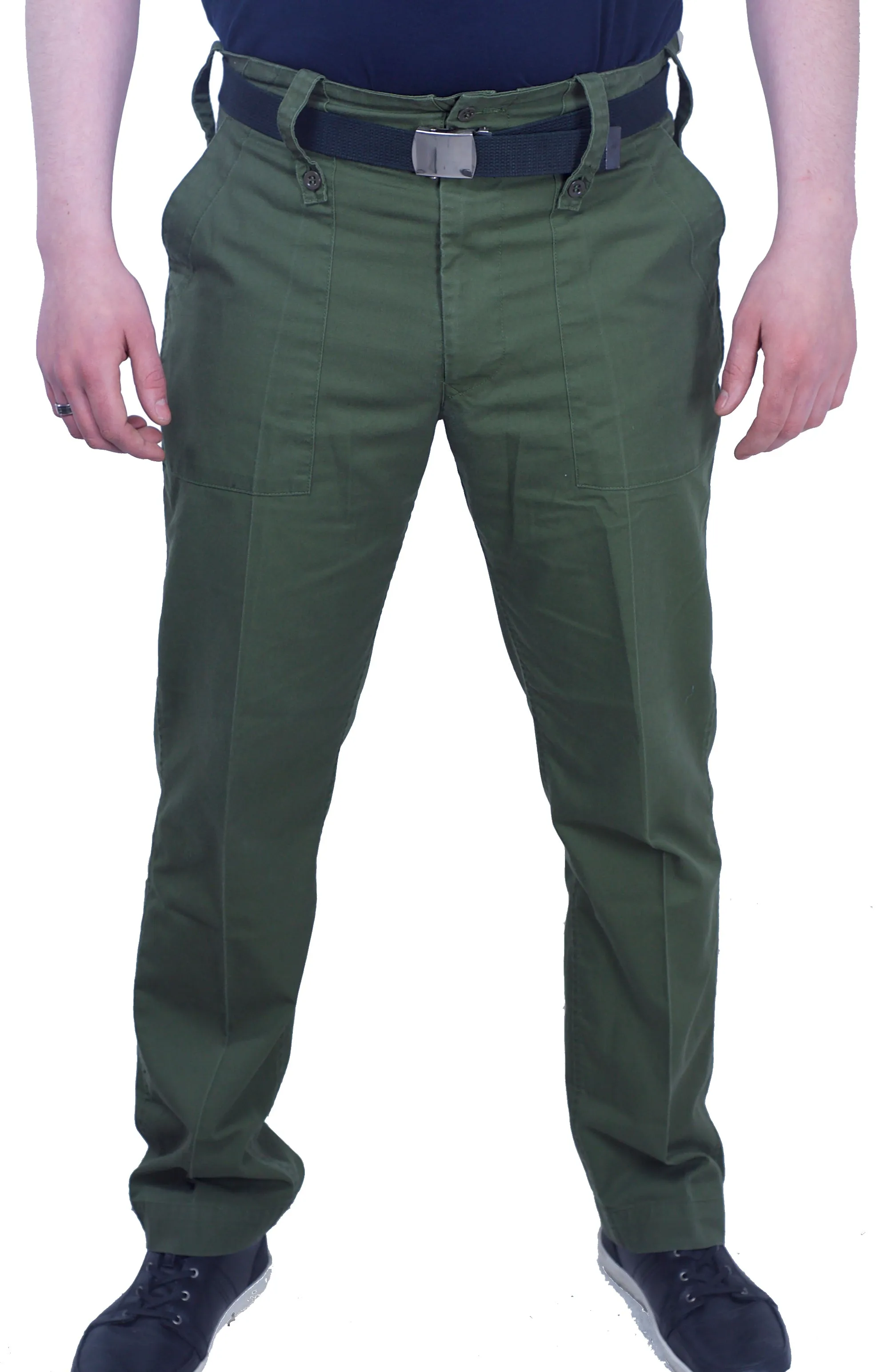 British Army Lightweight Olive Green Trousers