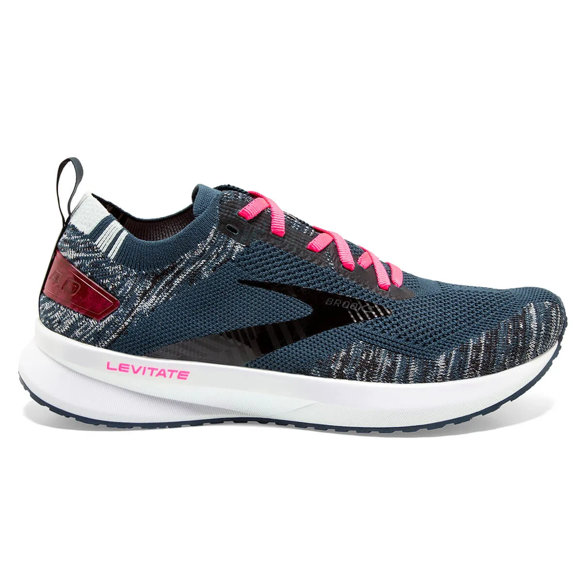 Brooks Levitate 4 Women's Running Shoes | Navy/Black/Pink