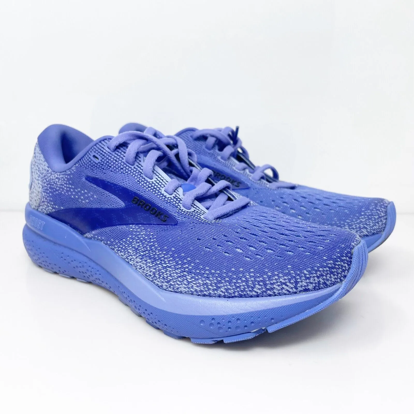 Brooks Womens Ghost 16 1204071B445 Blue Running Shoes Sneakers Size 7.5 B