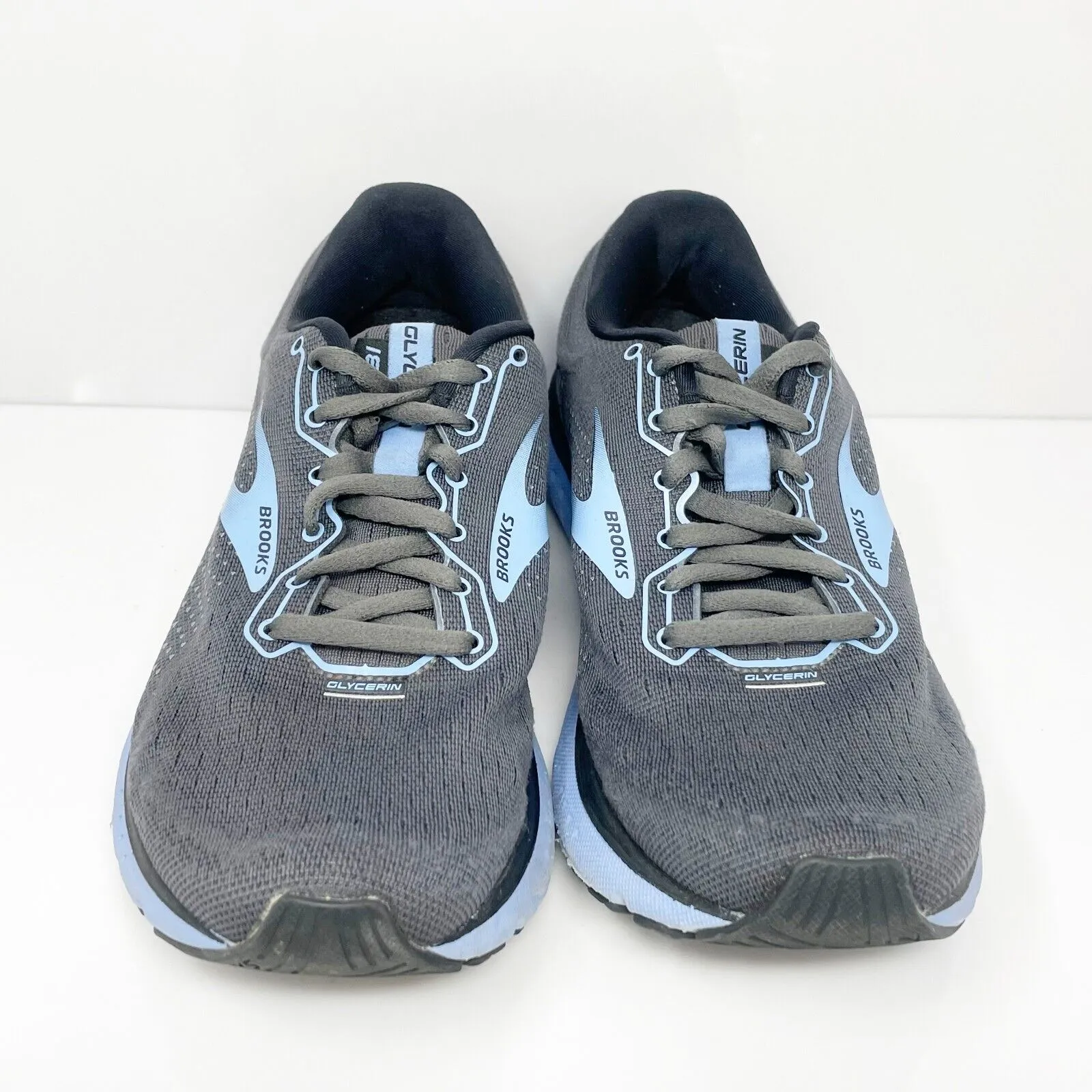 Brooks Womens Glycerin 18 1203171B050 Gray Running Shoes Sneakers Size 8.5B