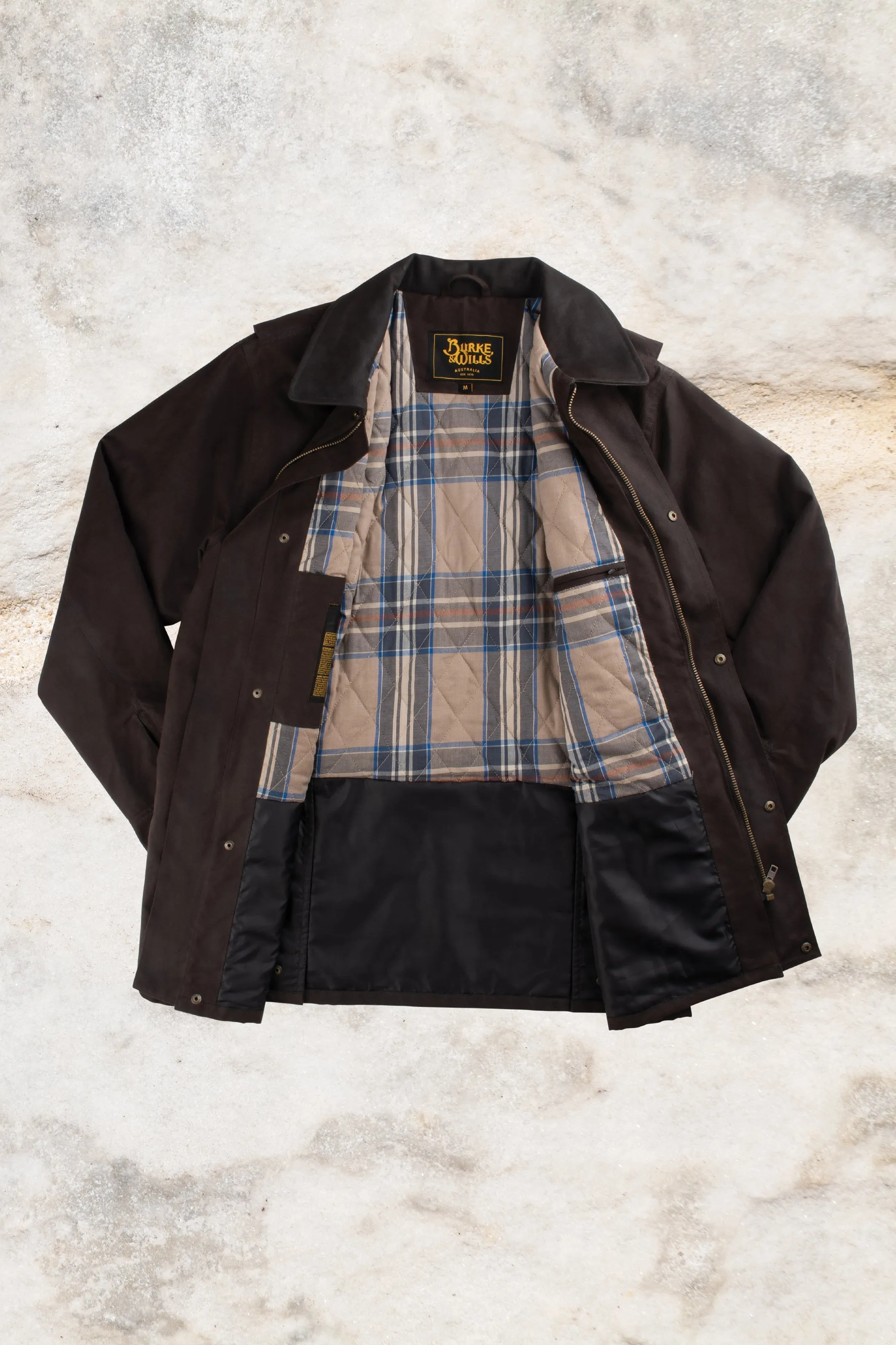 Brown Burke & Wills Men's Jacket from Darwin