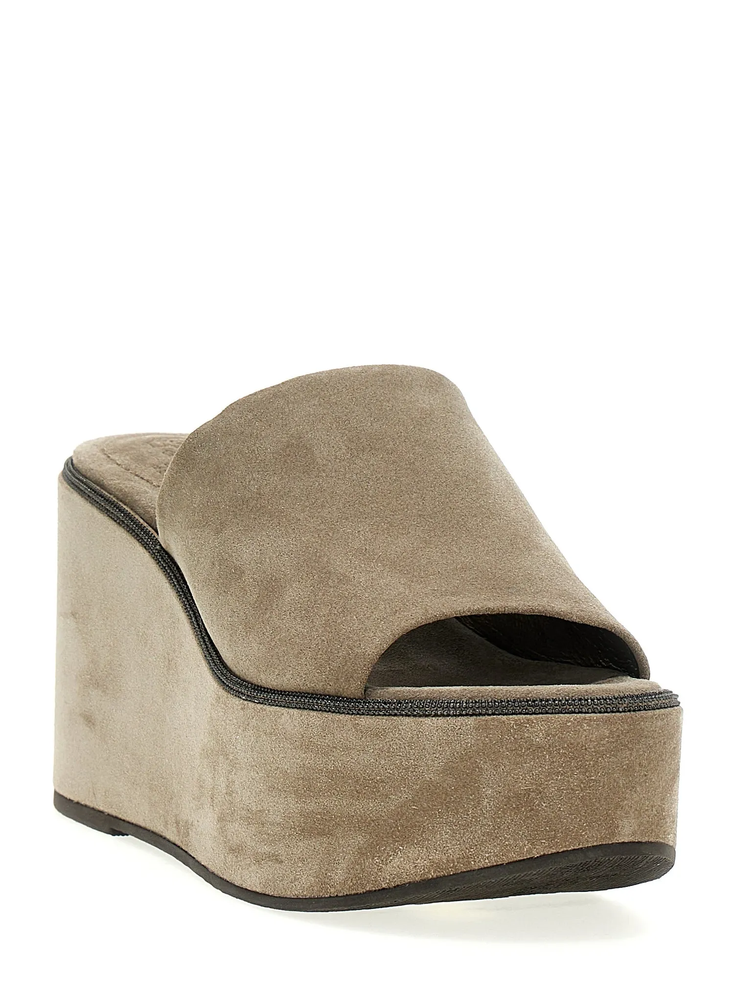 Brunello Cucinelli 'Monile' Designer Wedges