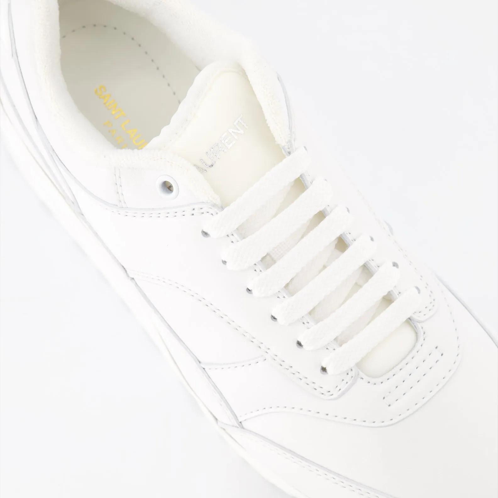 Bump Smooth Leather Sneakers