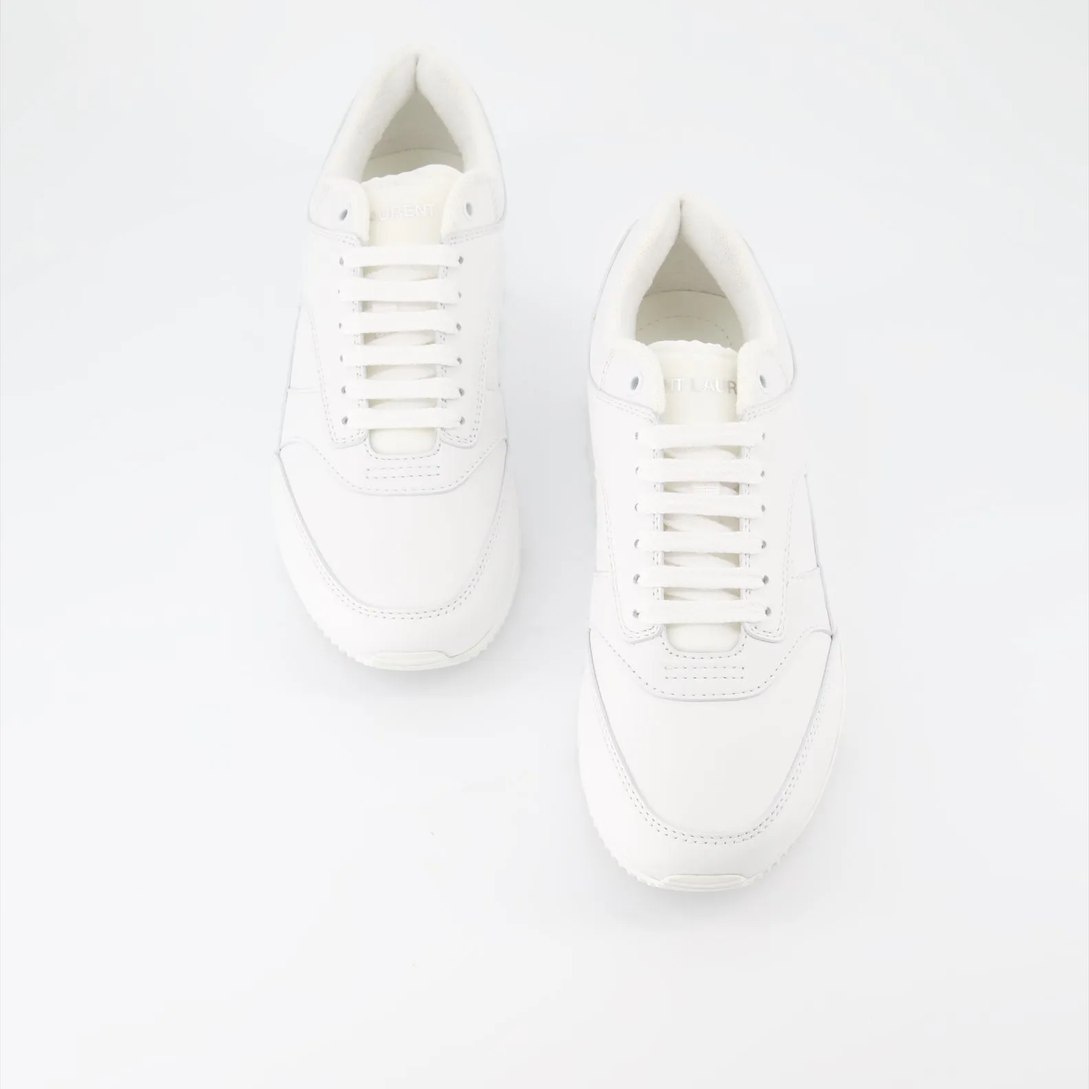 Bump Smooth Leather Sneakers