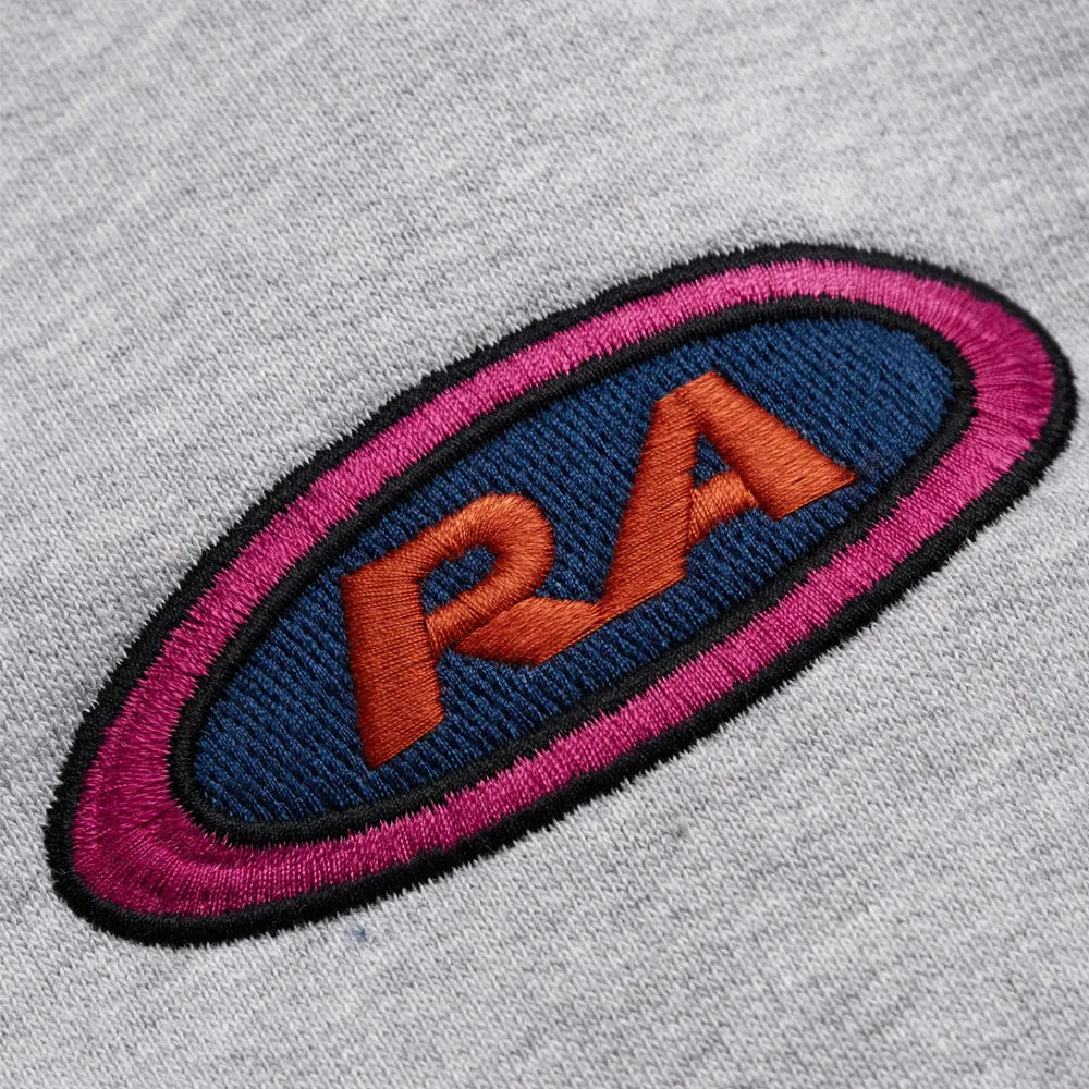 BY PARRA EARLY GRAB CREW NECK SWEATSHIRT // HEATHER GREY