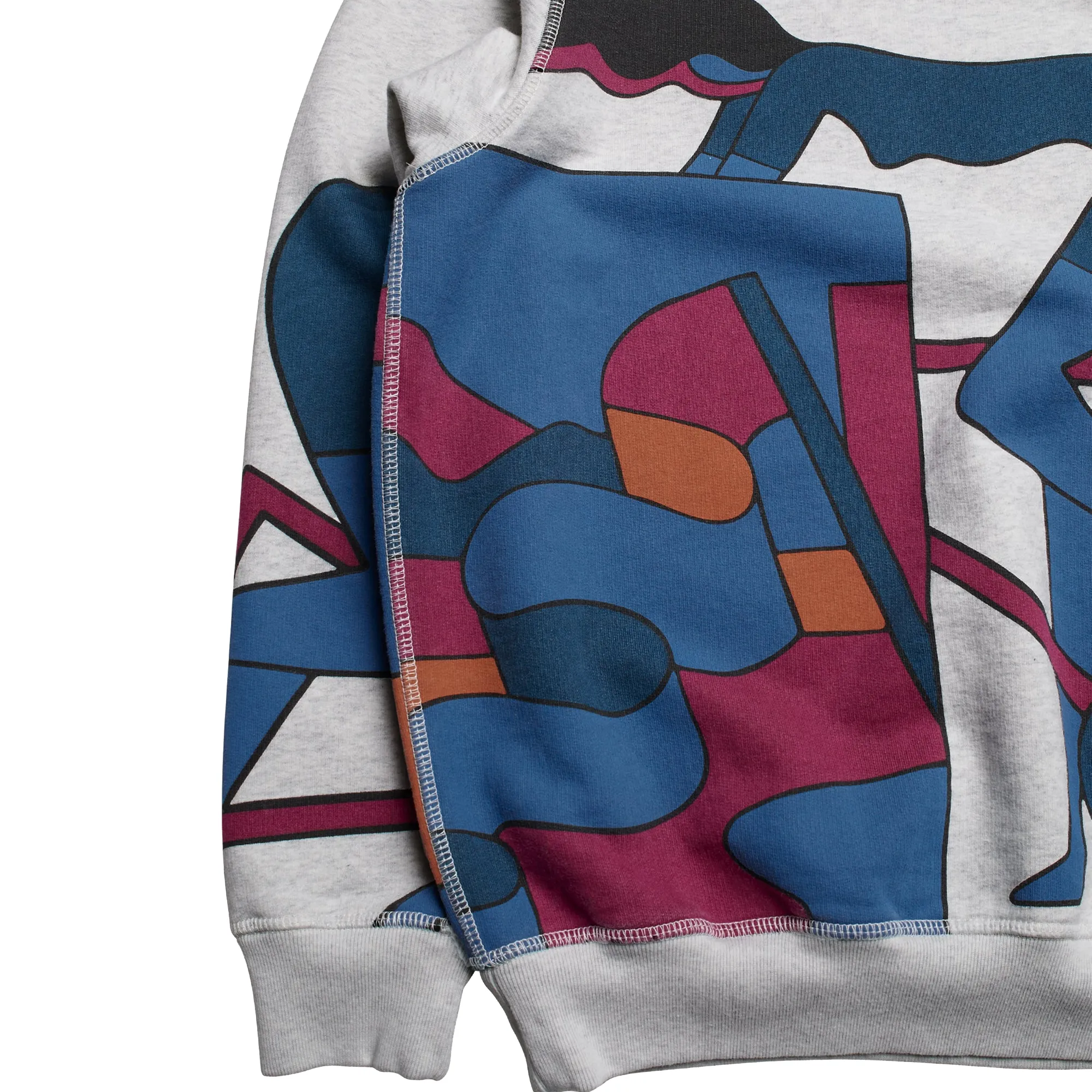 Parra Etappe 17 Crew Neck Sweatshirt in Heather Grey - Style Code 50310