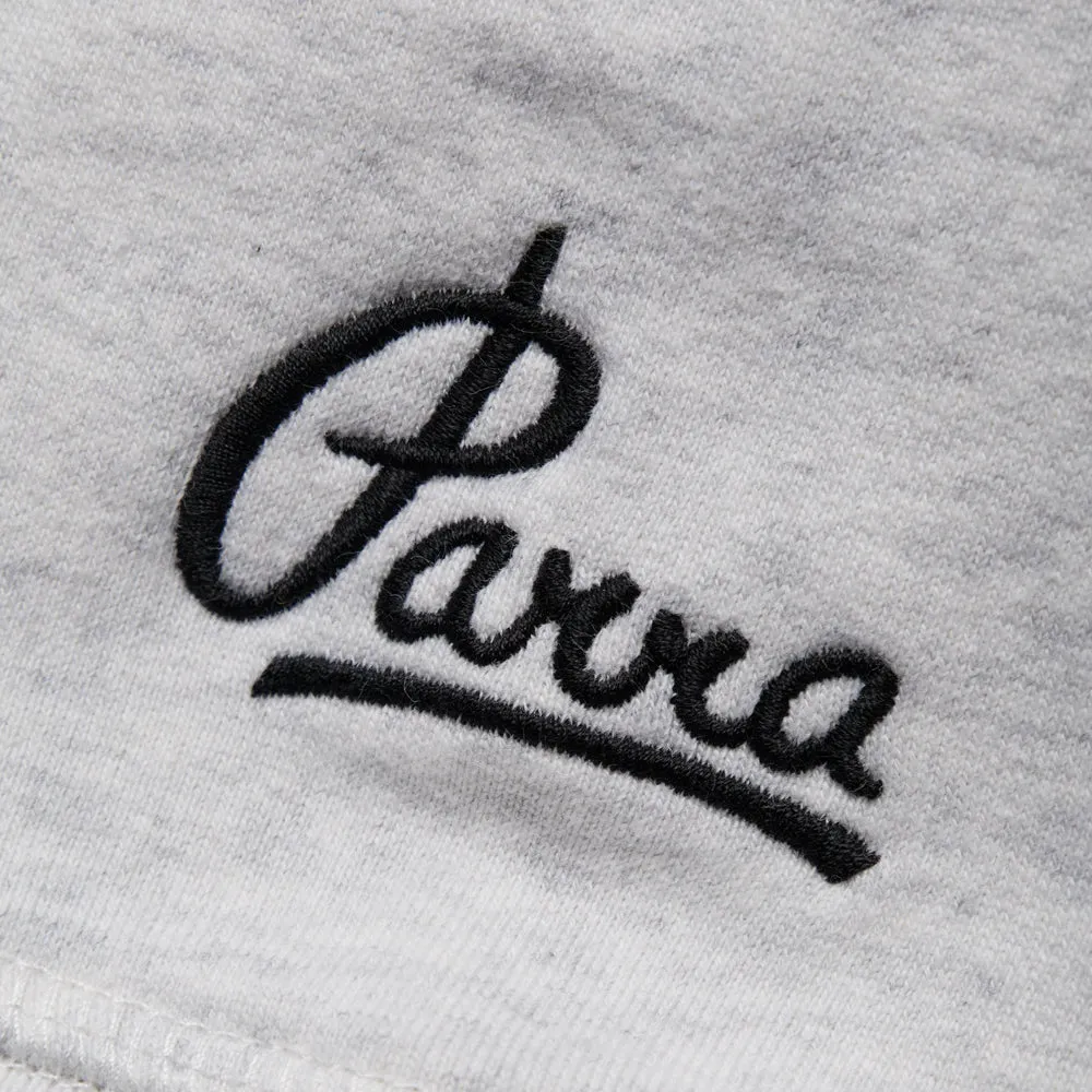 BY PARRA SELF DEFENSE HOODED SWEATSHIRT // HEATHER GREY