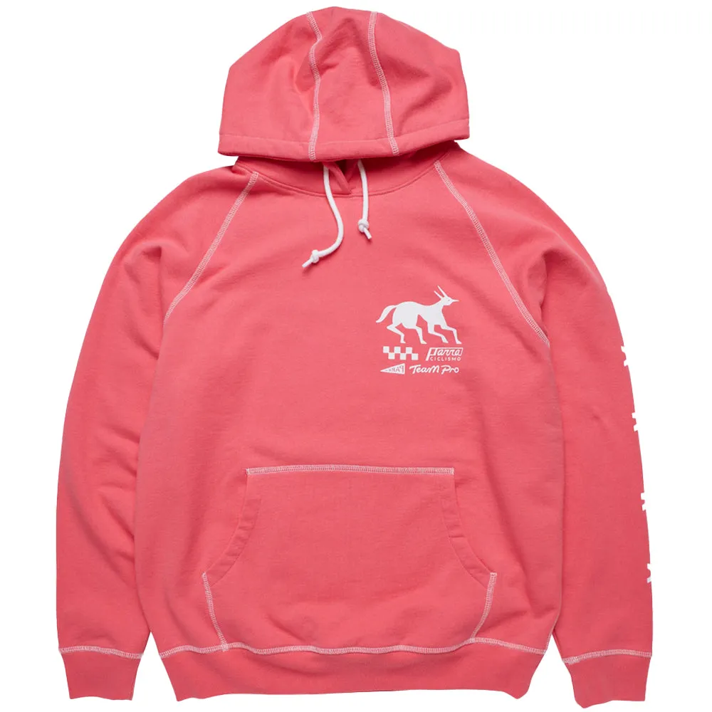 BY PARRA UNDER PINK WATERS HOODED SWEATSHIRT // GRAPE