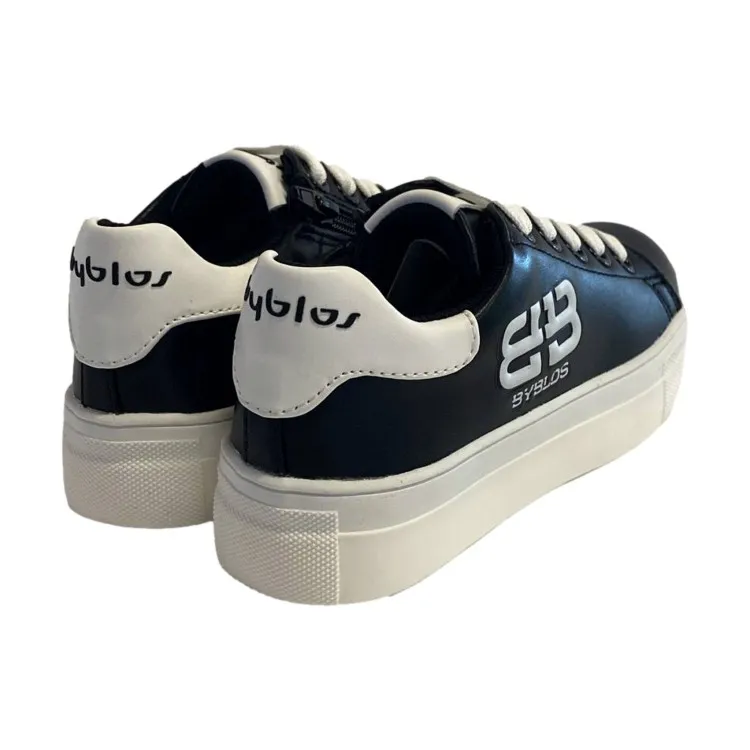 Byblos O-312 Sneakers Stringate Platform Nero