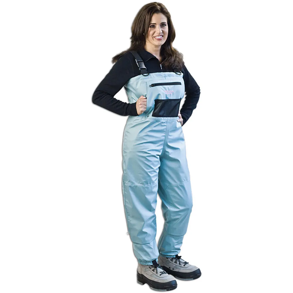 Caddis Women's Short Queen Teal Deluxe Breathable Stockingfoot Waders