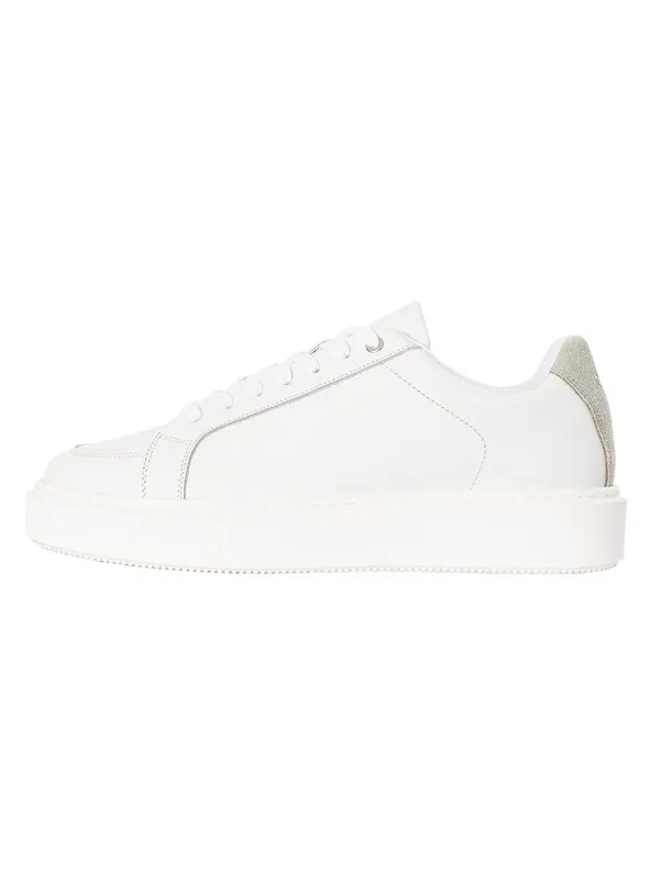 CAPO Essential Leather Trainers - White