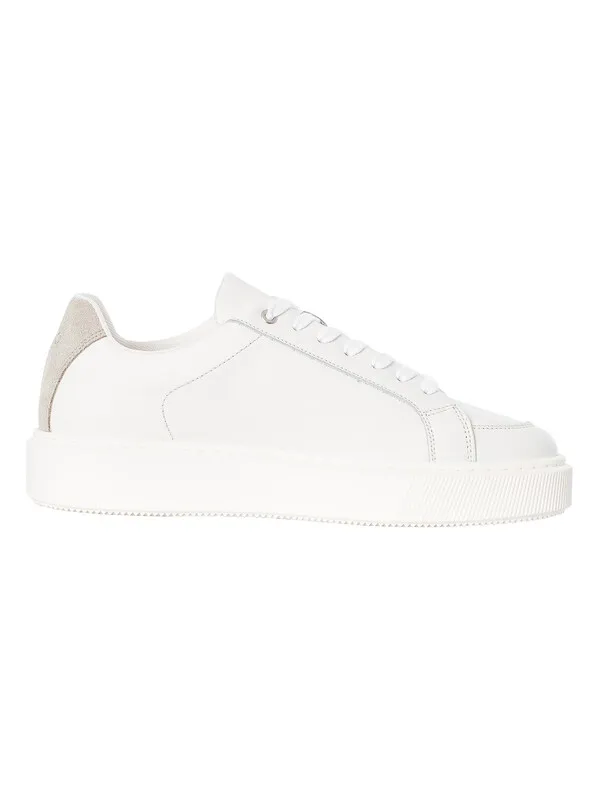 CAPO Essential Leather Trainers - White