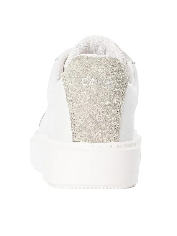 CAPO Essential Leather Trainers - White