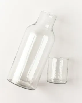 Clear Glass Carafe Set