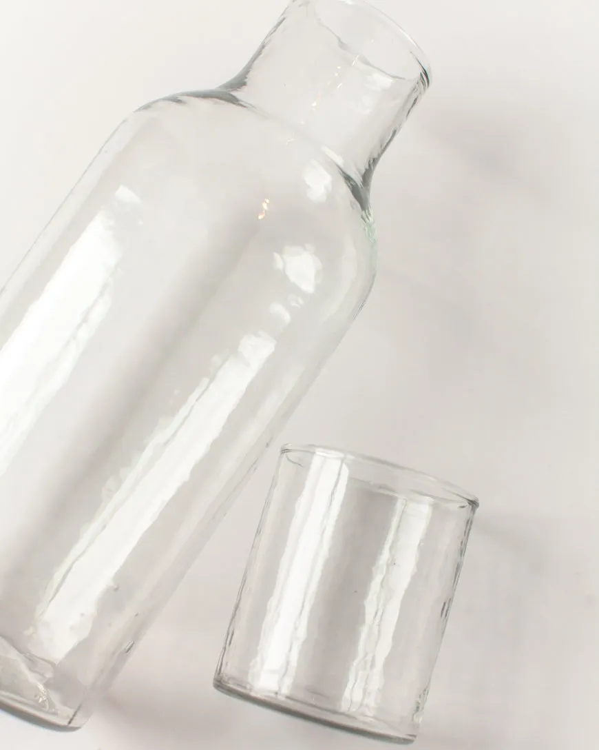 Clear Glass Carafe Set