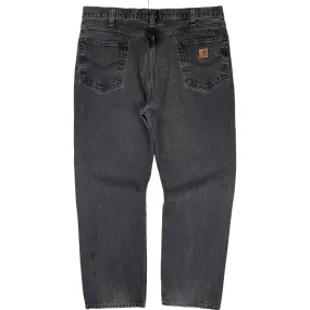 Carhartt Washed Denim Jeans Black 100065-001