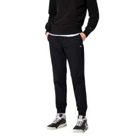 Champion Stretch Cotton Twill Cuffed Trousers - Black