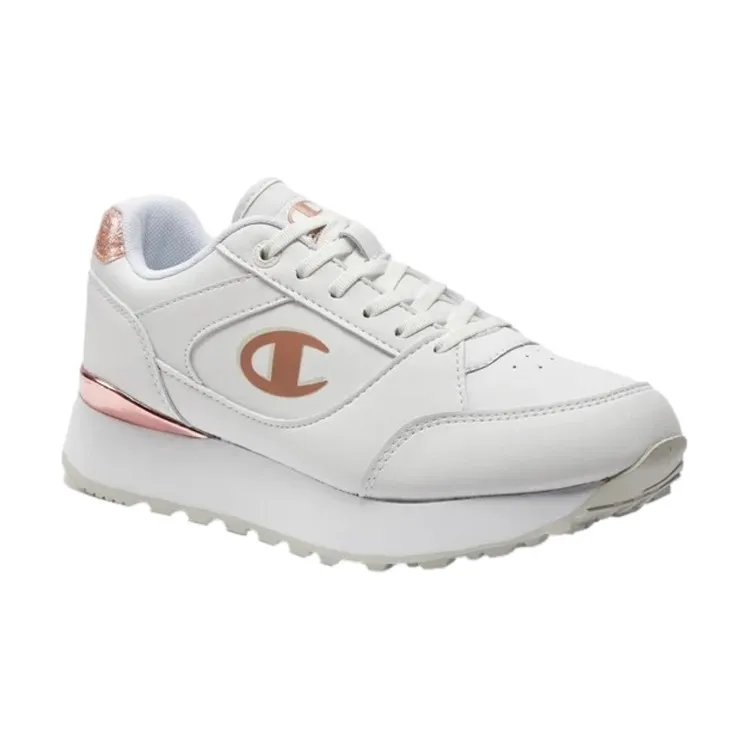 Champion White Platform Sneakers - Style S11617.