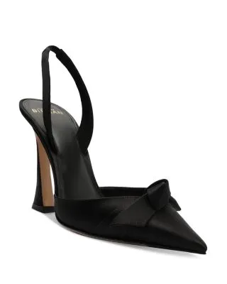 Clarita Bell Satin Slingback Pumps for Women