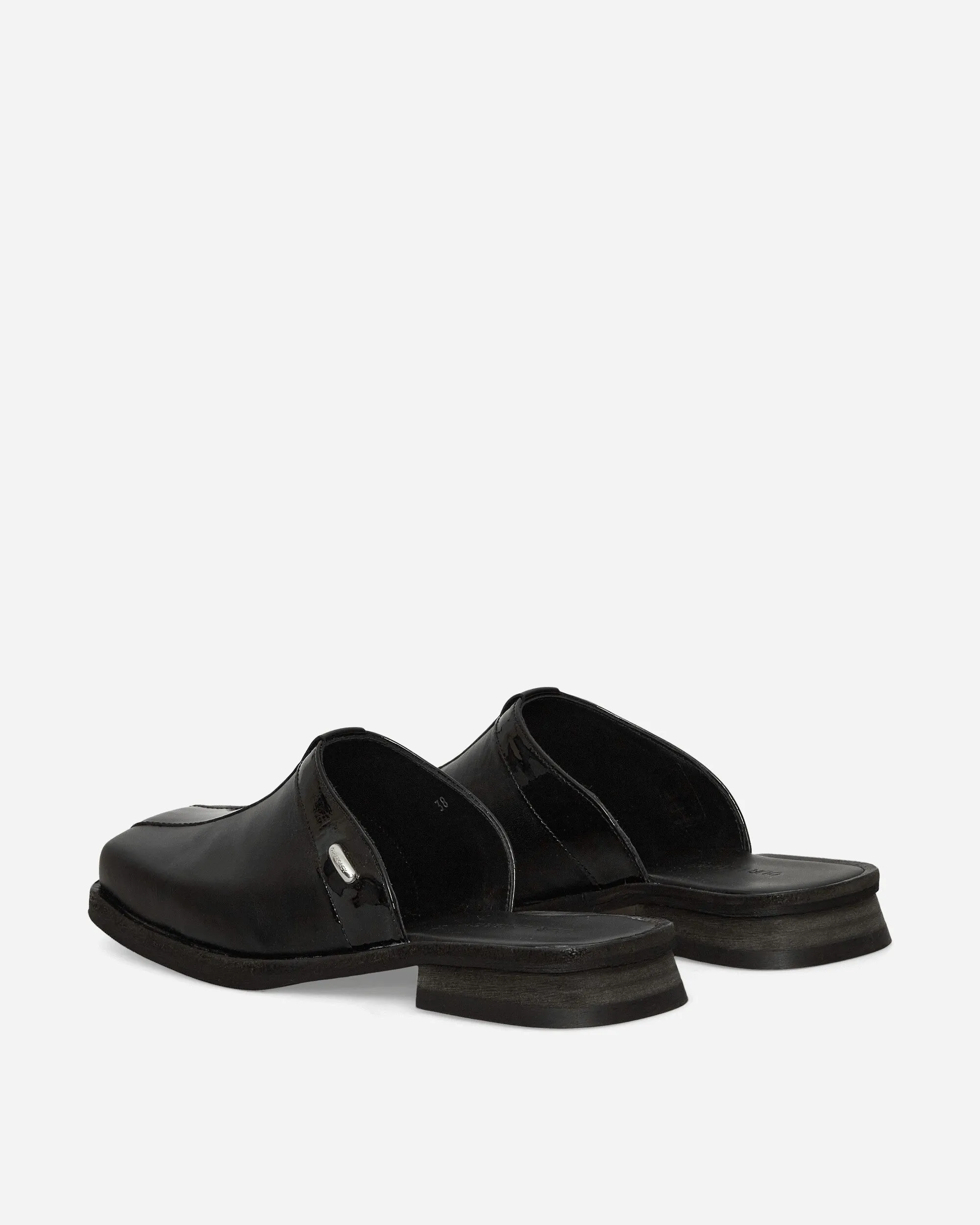 Classic Black Mules for Women