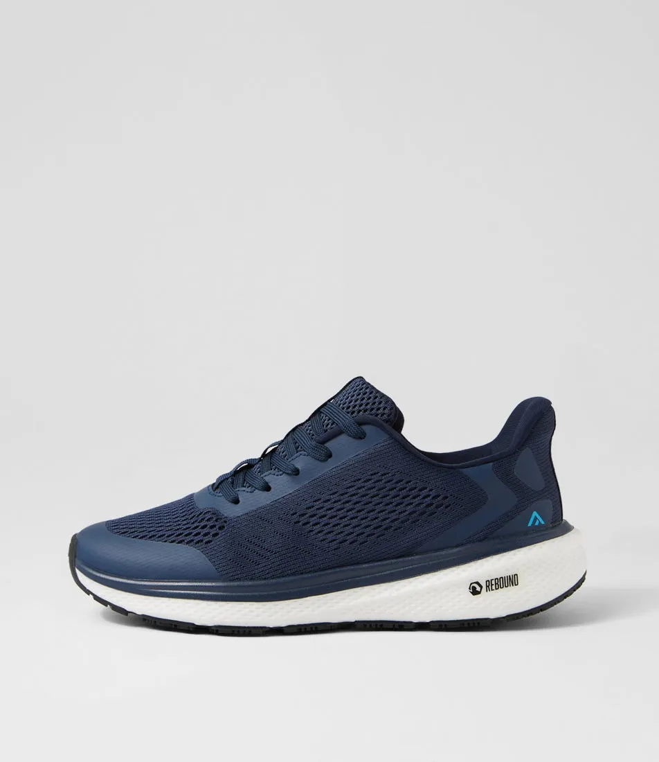 COLORADO Luis Navy Knit Sneakers