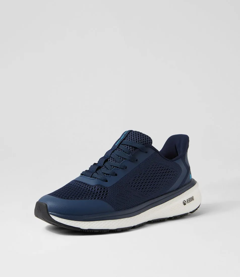 COLORADO Luis Navy Knit Sneakers