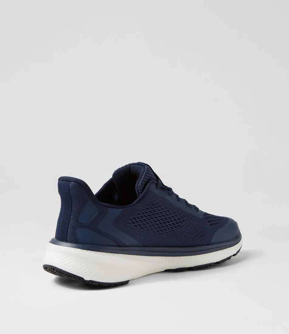 COLORADO Luis Navy Knit Sneakers