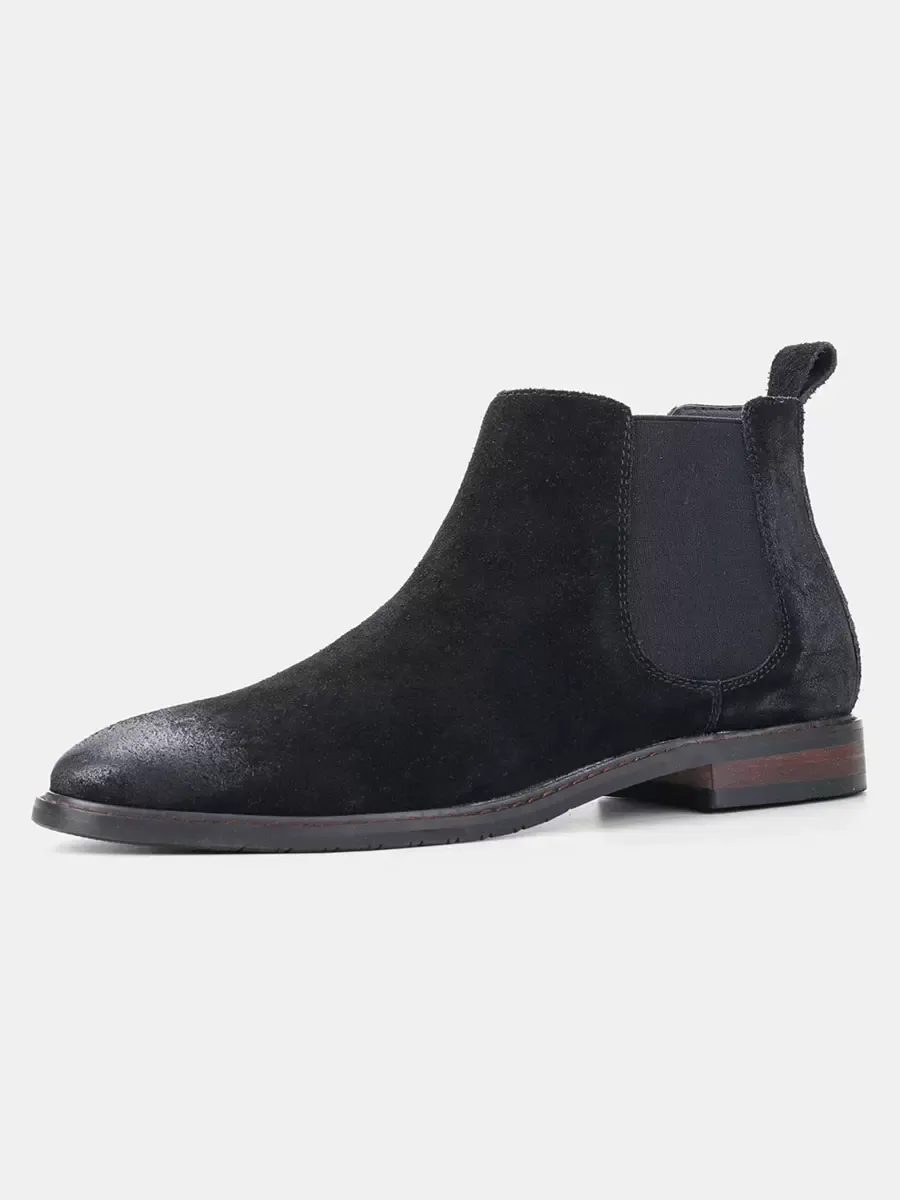 Comfortable Suede Leather Men's Chelsea Boots