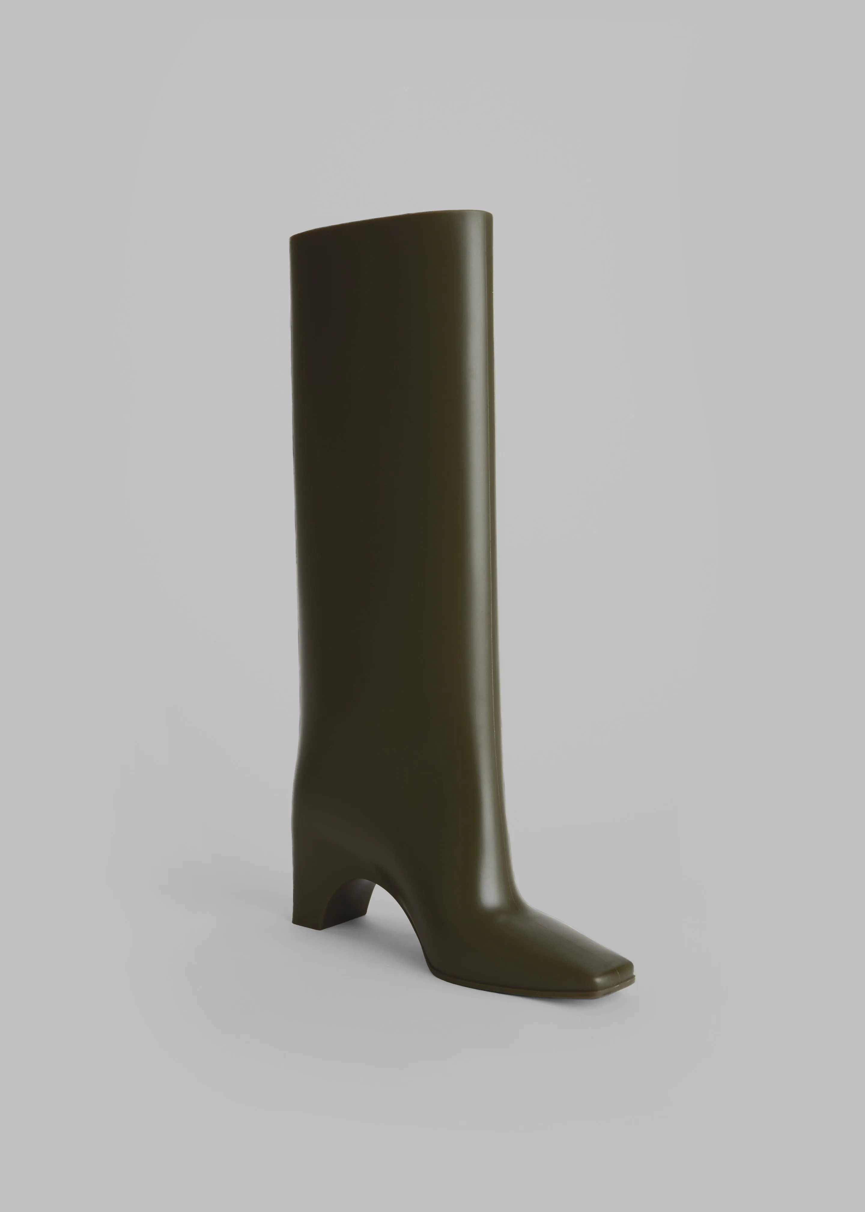 Coperni Rubber Bridge Boots - Green