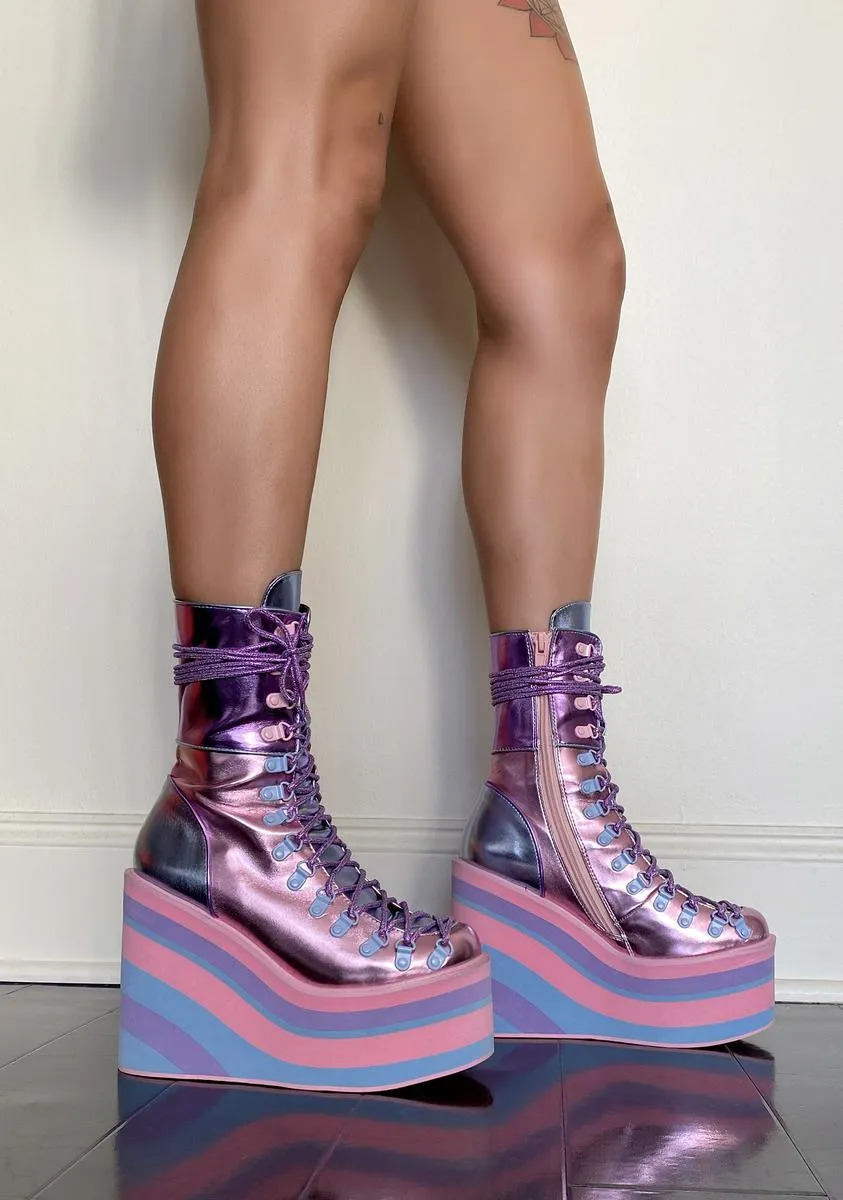 Cotton Candy Traitor Boots