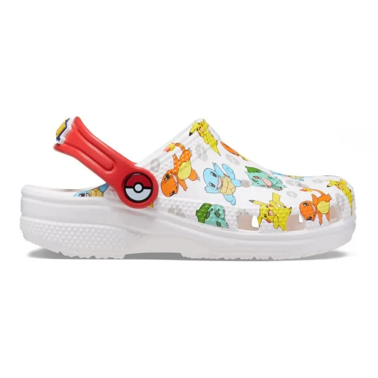 Crocs Classic Pokemon Clog 207739 Kids White