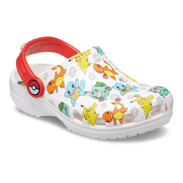 Crocs Classic Pokemon Clog 207739 Kids White