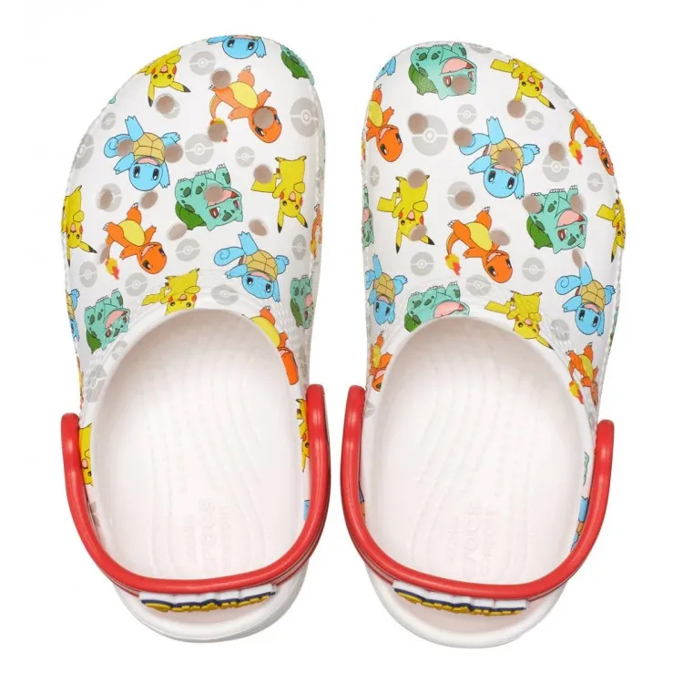 Crocs Classic Pokemon Clog 207739 Kids White