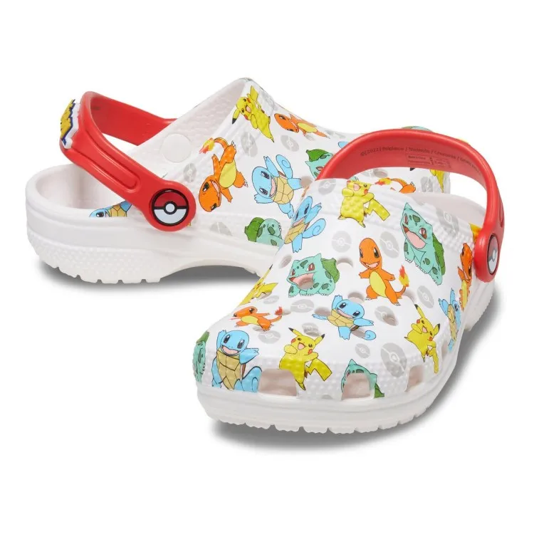 Crocs Classic Pokemon Clog 207739 Kids White