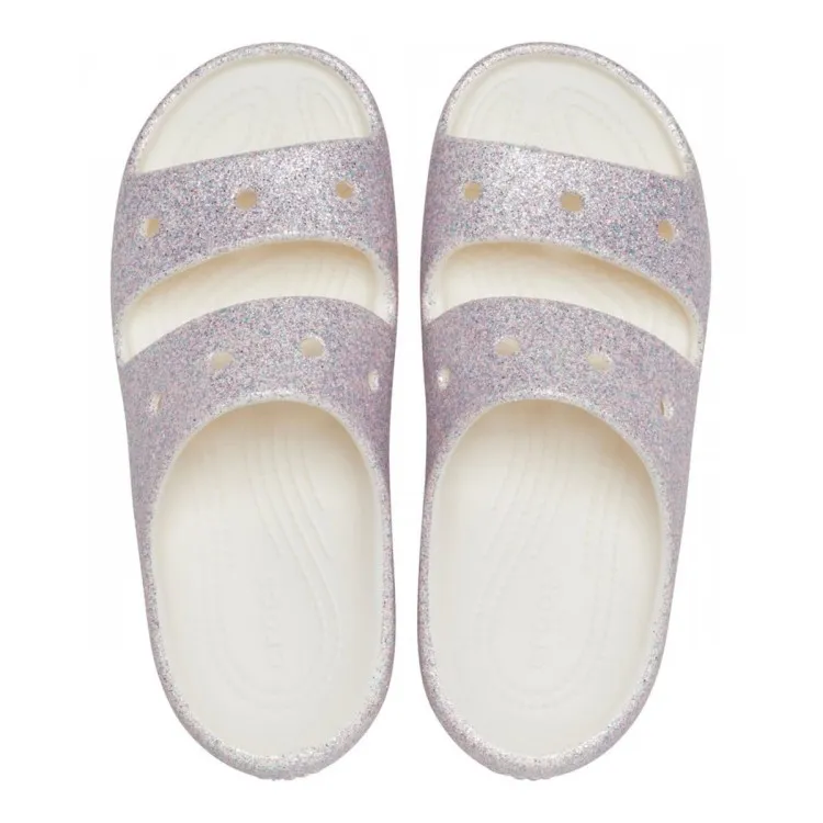 Crocs Kids Classic Glitter Sandal 2 with Bambino Glitter