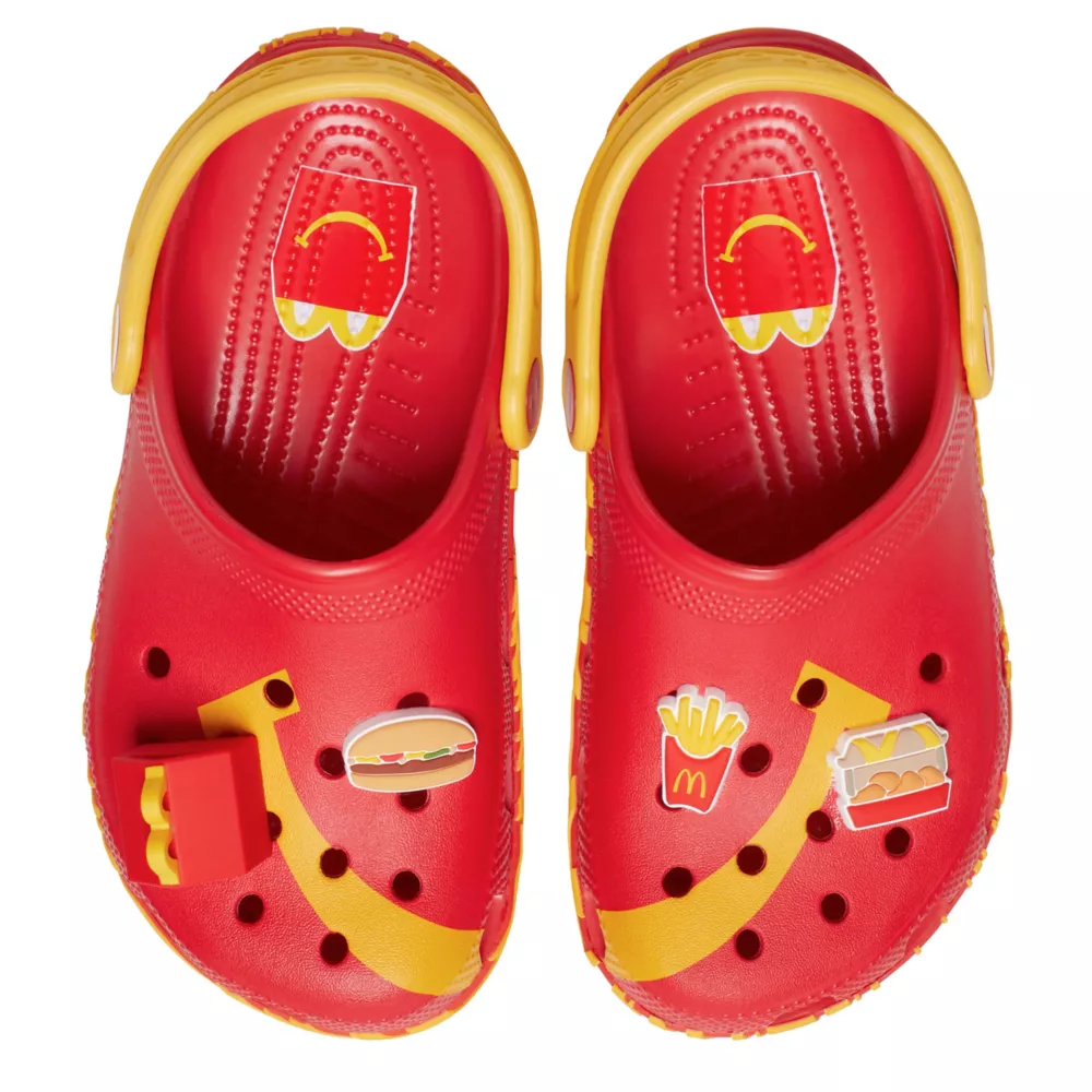 CROCS  BOYS LITTLE-BIG KID MCDONALDS CLASSIC CLOG