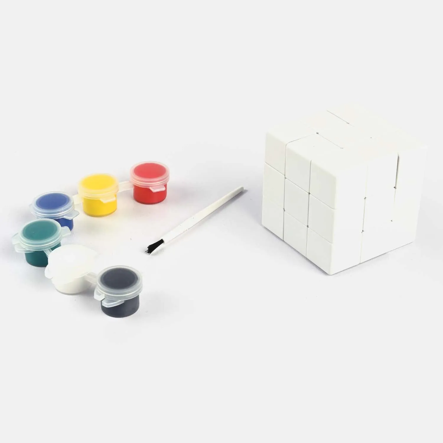 Colorful Cube Paint Set