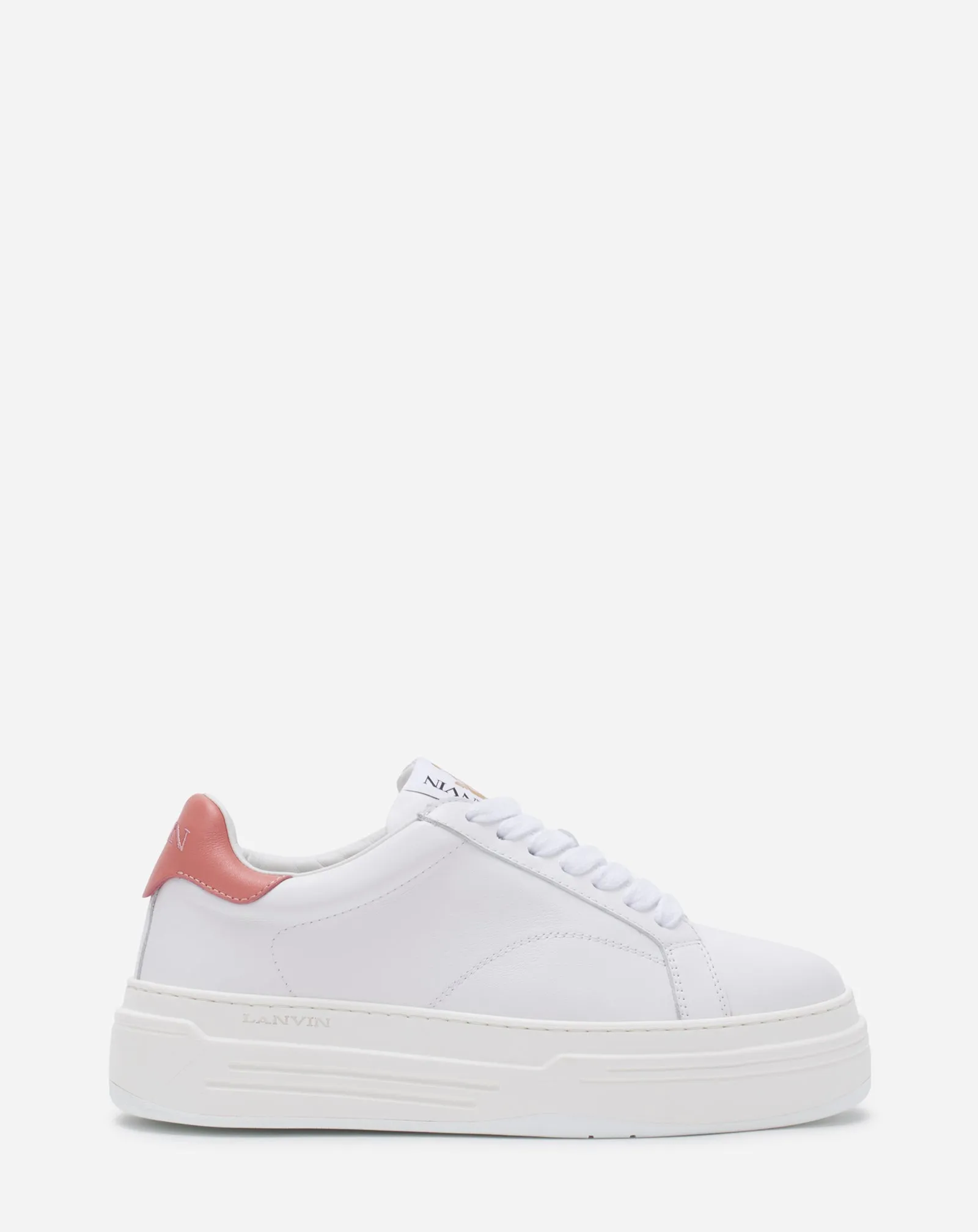 DDB0 LEATHER PLATFORM SNEAKERS