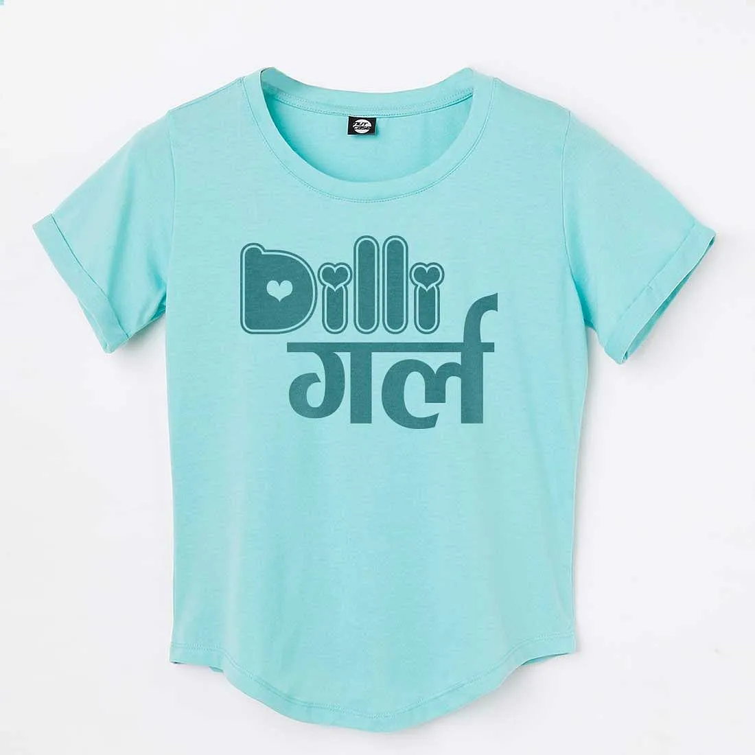 Delhi City Tshirts For Women  - Dilli Girl