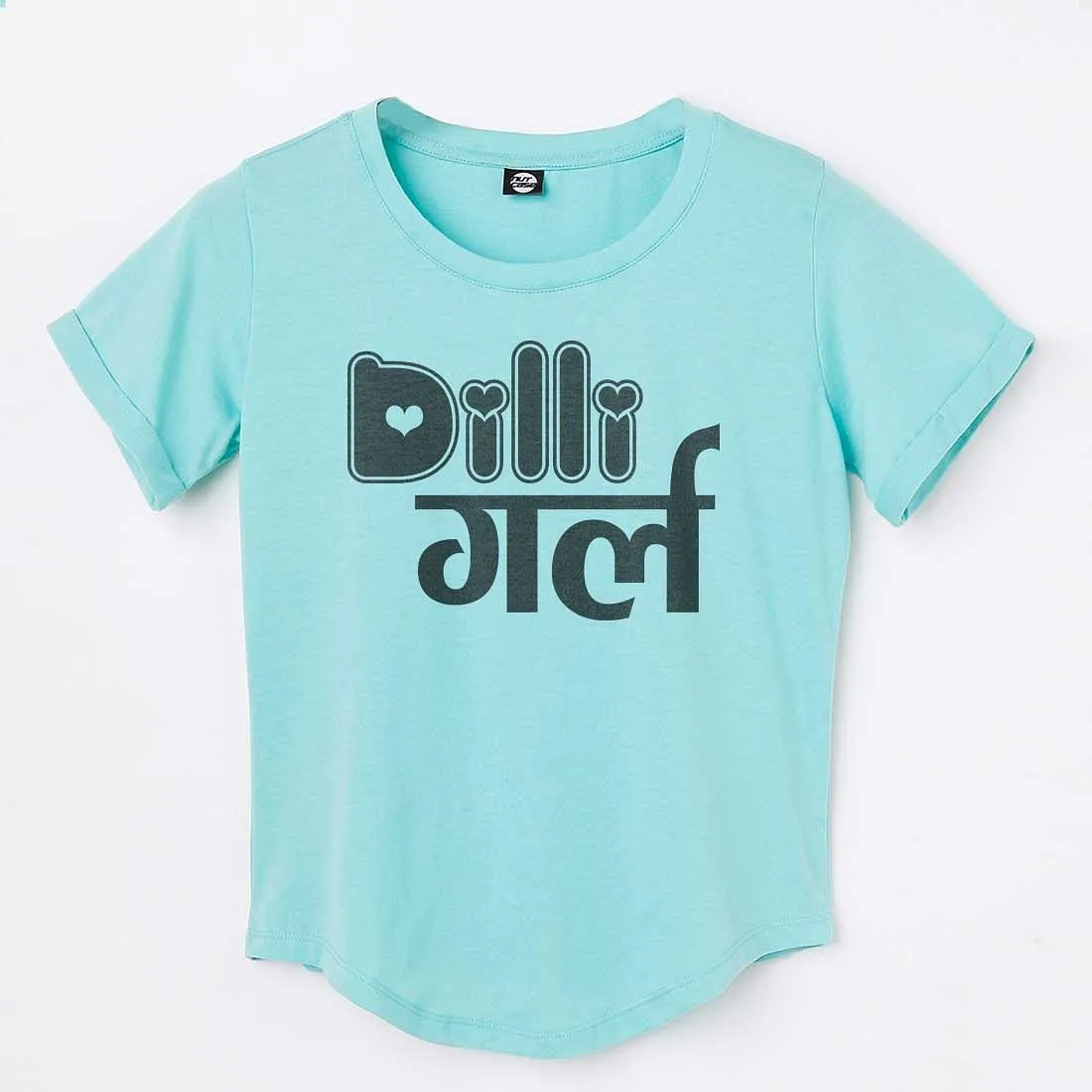 Delhi City Tshirts For Women  - Dilli Girl