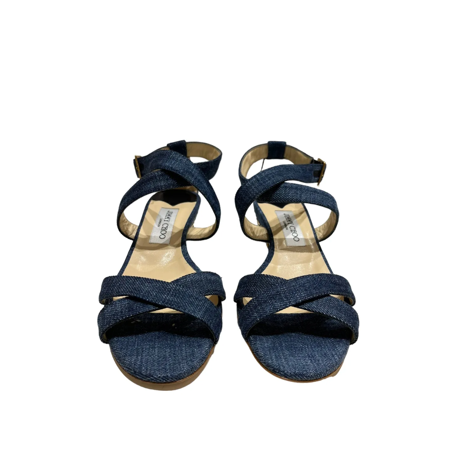 Denim Low Wedges by Jimmy Choo