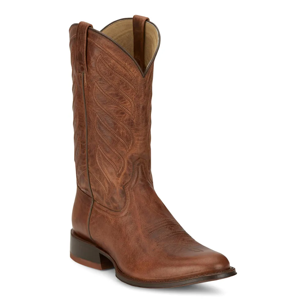 Derby Lenado Medium Round Toe Cowboy Boots