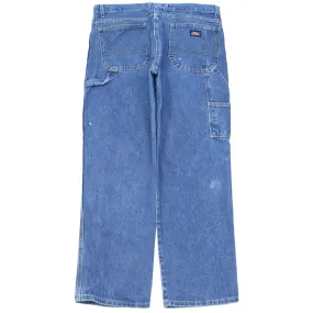 Dickies Carpenter Denim Blue Work Trousers