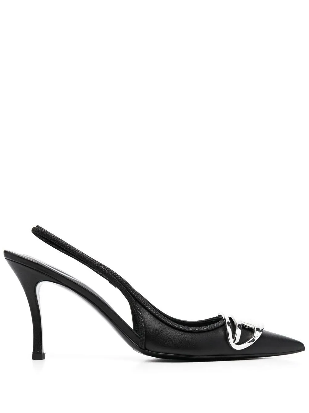 Diesel    Diesel Venus Leather Slingback Pumps