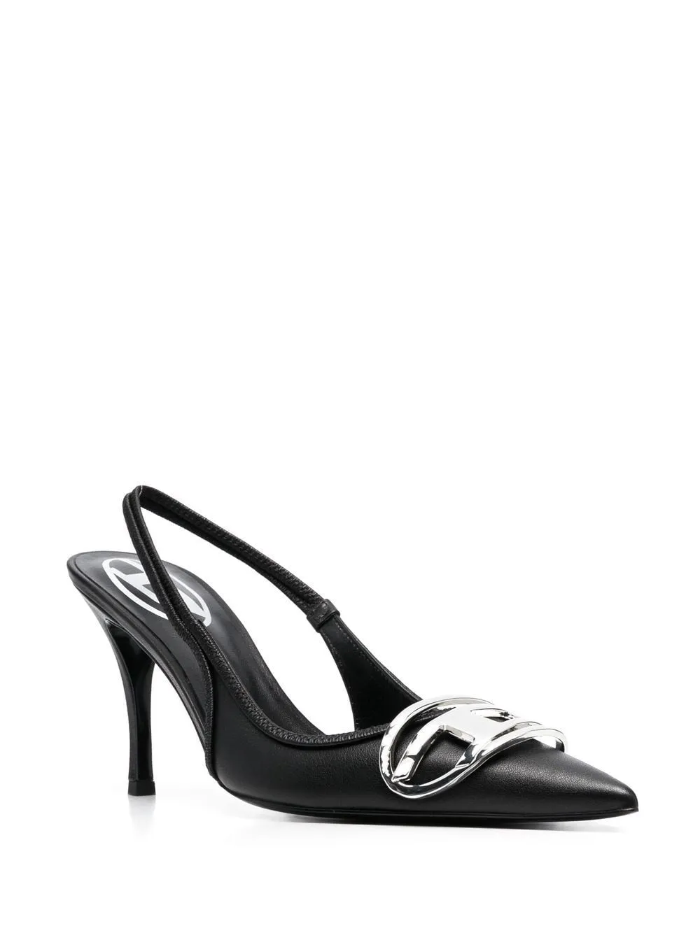 Diesel    Diesel Venus Leather Slingback Pumps