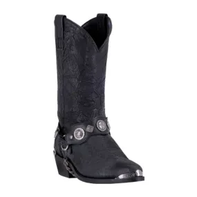 Dingo Mens Suiter Block Heel Cowboy Boots