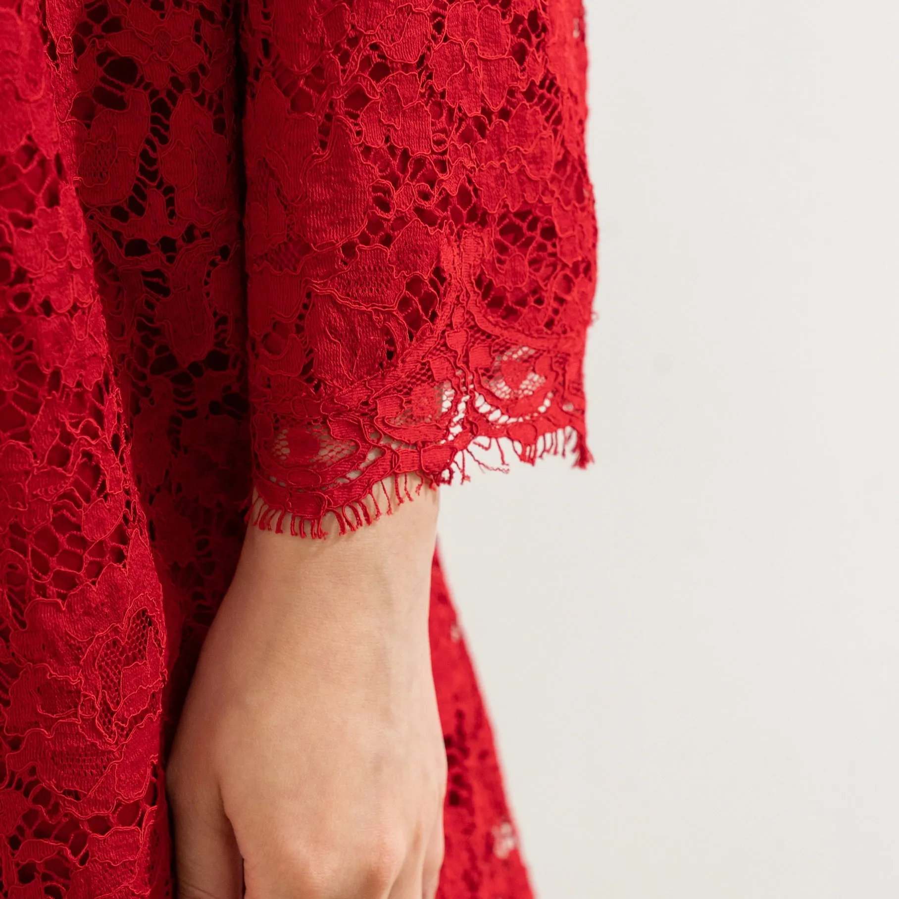 Dolce Gabbana red lace jacket TWS