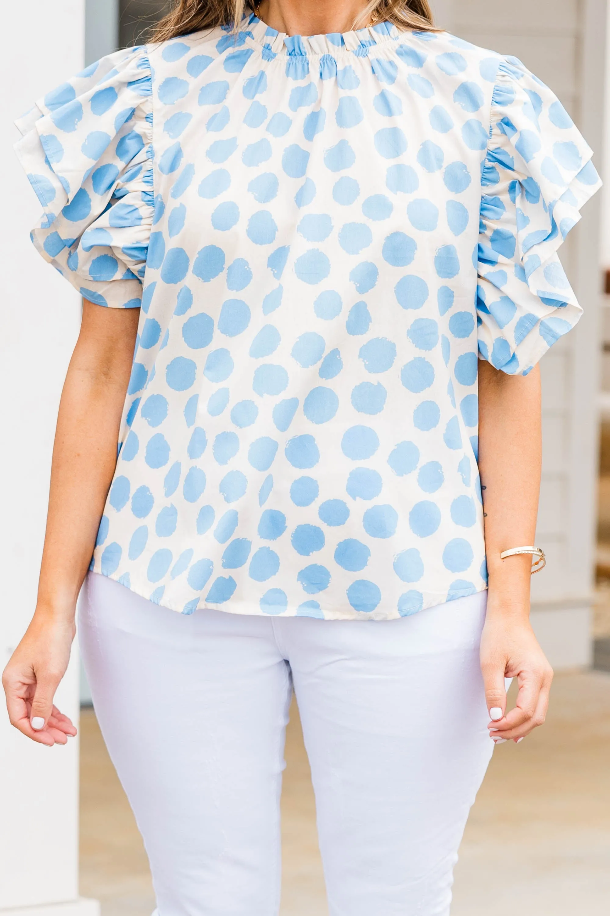 Blue I's Top, Dotting